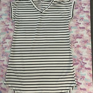 Striped t-shirt dress